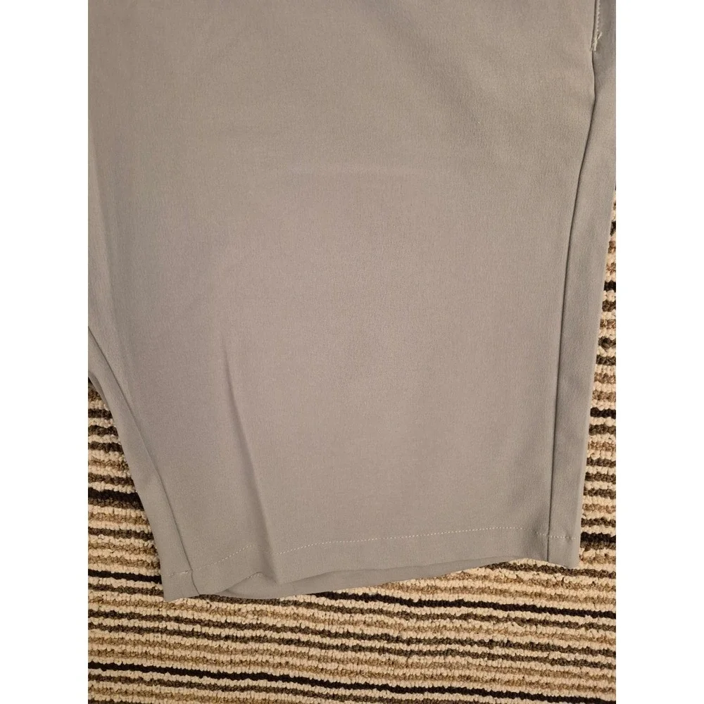 Macade Golf Mens Light Green Slim Fit Performance Shorts Size 32 Regular
